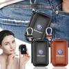 Para Volkswagen Couro Genuíno Masculino Porta Cartão Chave Alta Qualidade Multifuncional Caixa de Chaves Para Volkswagen CC R-Line T5 Golf T-ROC R P