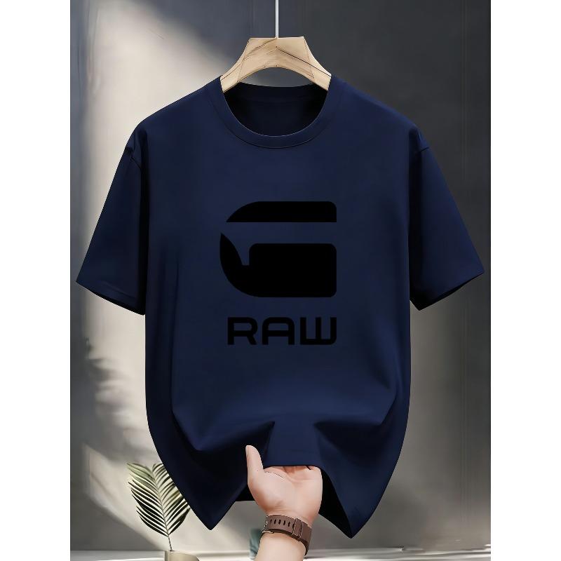 Unisexs Unisexs High Quality Modern Casual Letter Print Tshirts Summer Loose Round Neck Tops