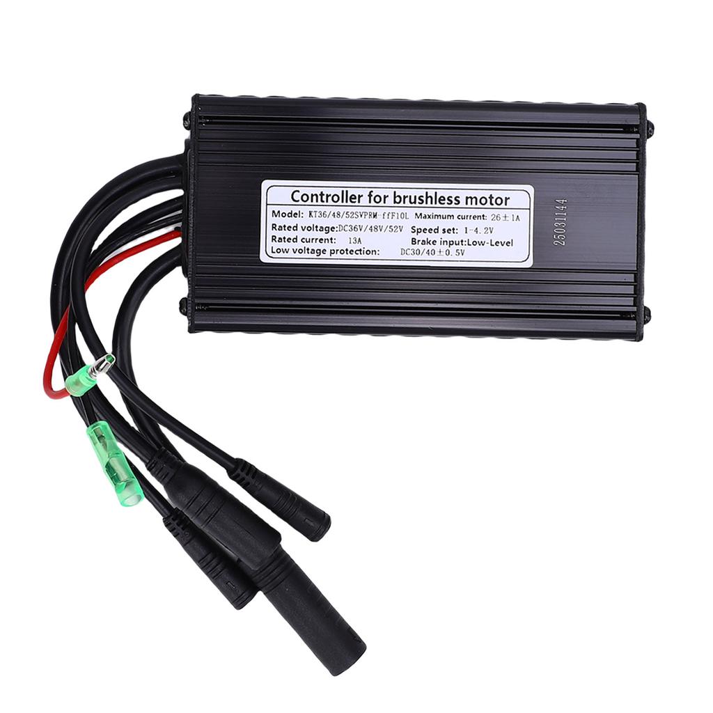 36V 48V 52V Motor Controller 9 Tubes 500W 750W Sine Wave Controller with Waterproofing Connector for Electrical Bike