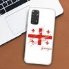Georgia Flag Phone Case For Xiaomi Redmi Note 13 12 12S 11 11S 10 10S 9 9S 11T 11E Pro Plus 8 8T 7 + Coque Cover