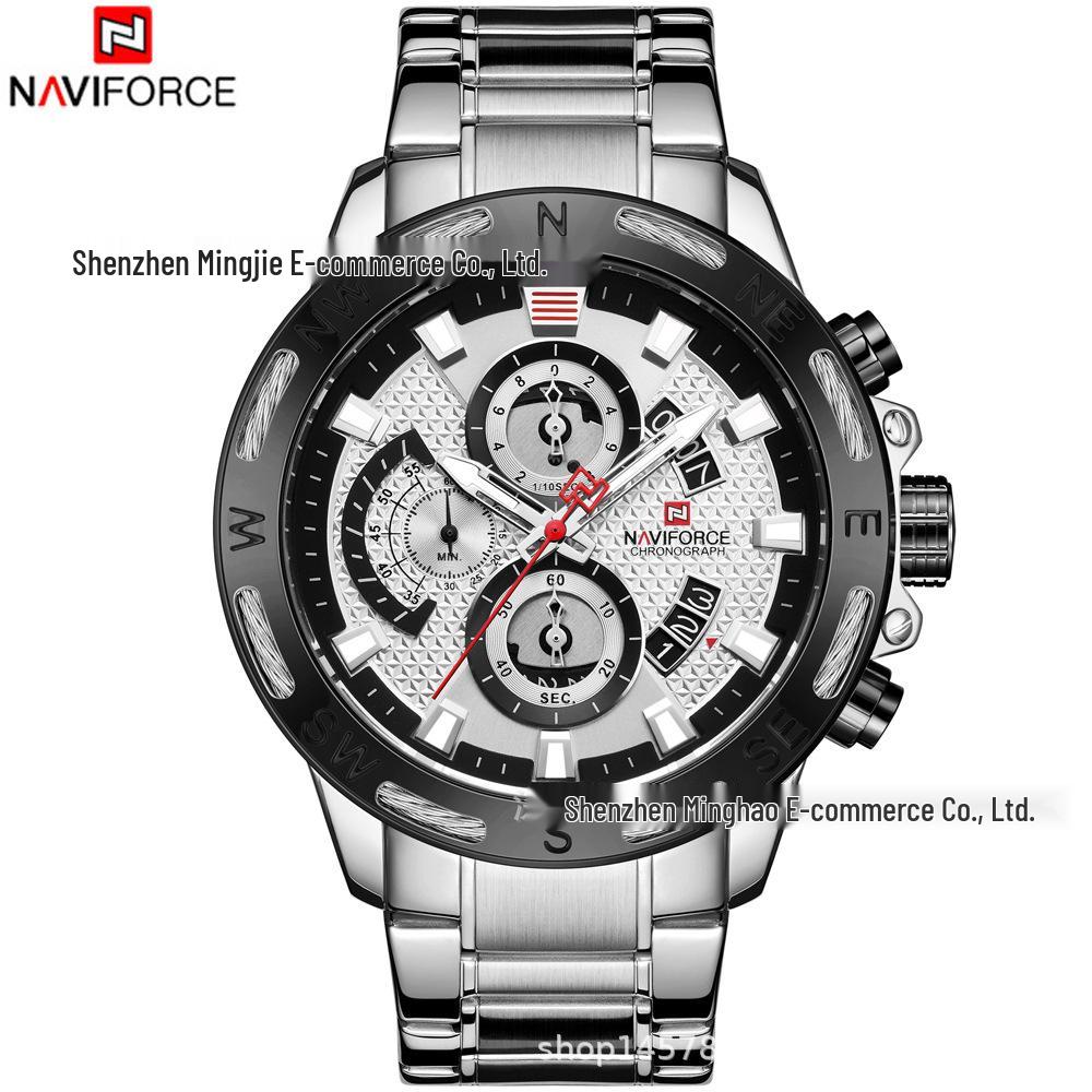 NAVIFORCE 9165 Men s Multifunctional Waterproof Quartz Sports Watch