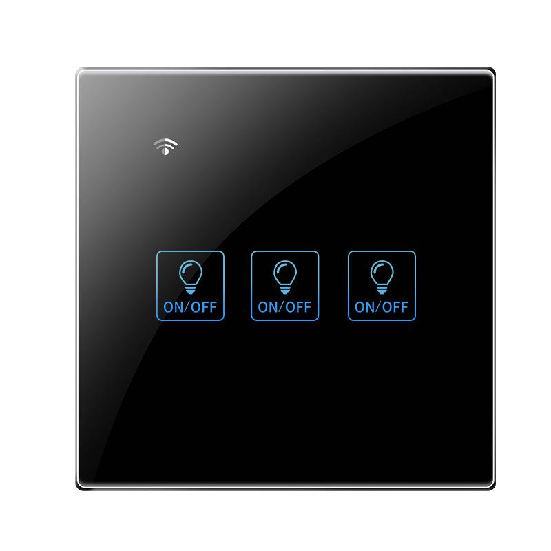 Zhengshang C4 Smart WiFi Graffiti Switch with Voice Control for Alexa/Google, EU Standard