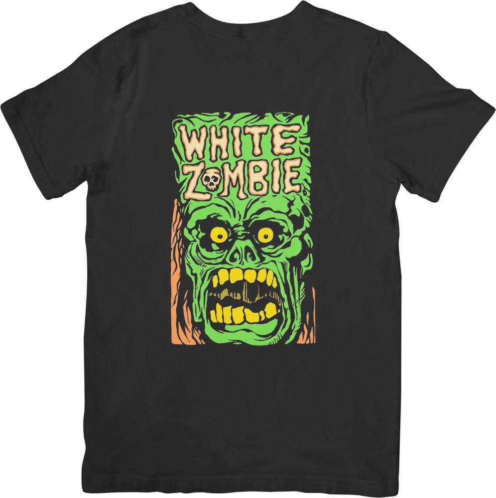 White Zombie Vintage Retro Fit for Unisex women Quality Cotton TShirts S