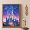 5d Diamond Painting Full Diamond Diy Magical Castle Diamond Embroidery Decorative Painting Ornaments Living Room