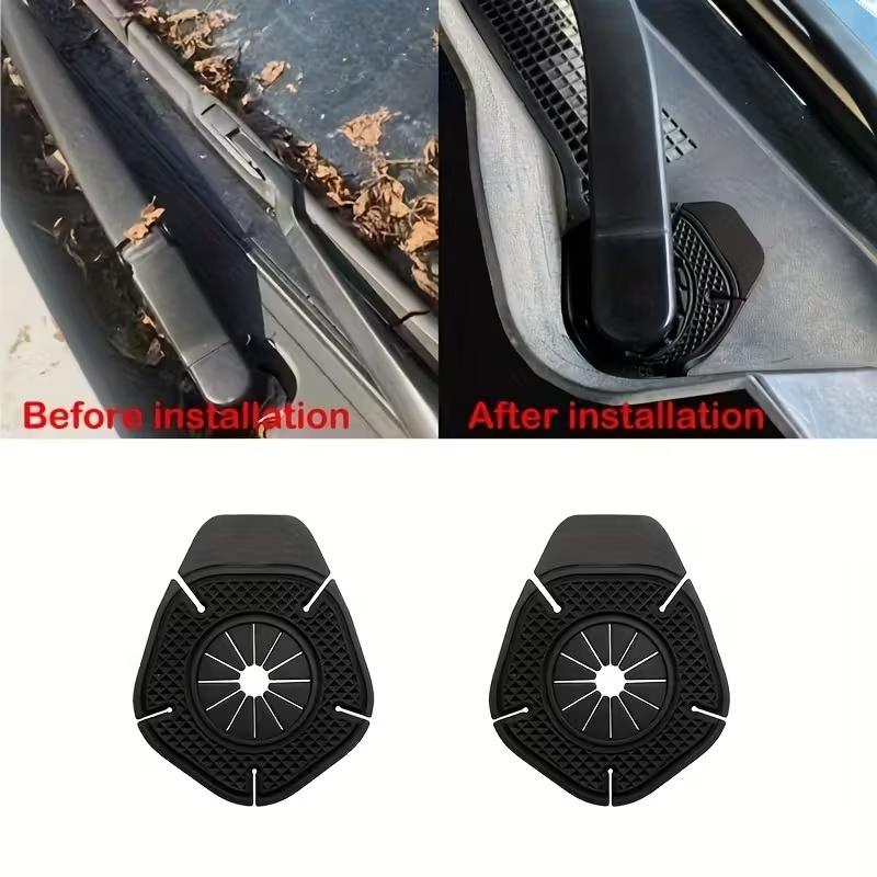 Car Wiper Hole Silicone Protective Cover Windshield Wiper Protective Covers Wiper Dustproof Protection Bottom Sleeve Universal