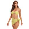 Bikini para mujer, traje de baño Sexy de cintura alta, traje de baño de playa, traje de baño femenino de verano
