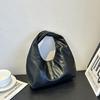 New retro pleated cloud bag niche texture bag simple portable dumpling bag