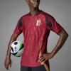 Adidas Belgium 2024 Home Authentic Jersey Team Coll Burgundy Men Streetwear IM8440