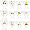 Piaopiaoniu 12 Pcs Appreciation Acrylic Trophy Awards Bulk Mini Employee Appreciation Gifts Small Thank You Plaque For Recogniti