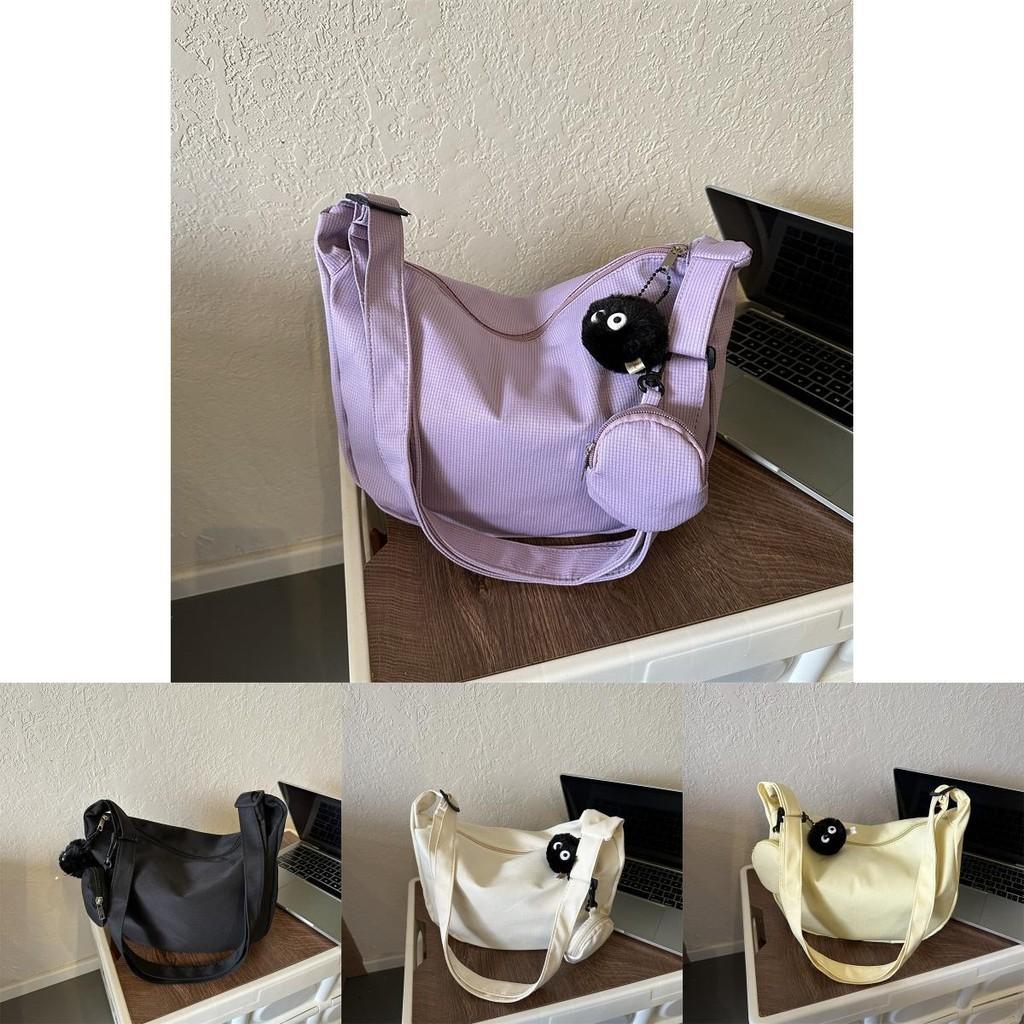 Trendy Casual Canvas Crossbody Bag 2023 Fall New Vintage Tote Bag For Women