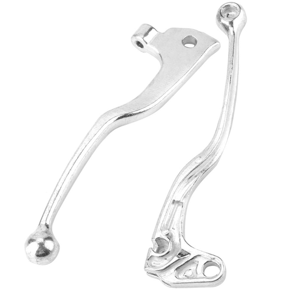 2pcs Aluminum Material Motorcycle Clutch Lever Front Brake Front Brake Handle For Yamaha TW200