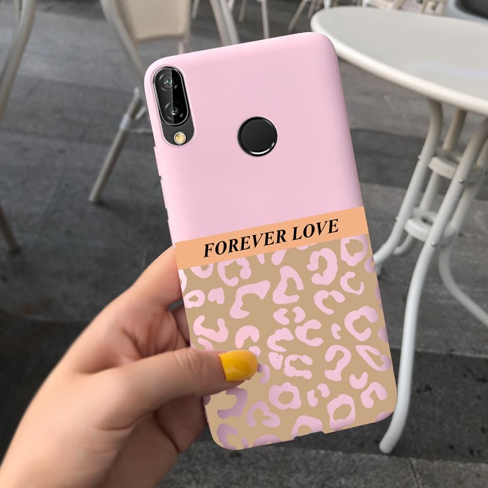 For Huawei P20 Lite Case Nova 3e ANE-LX1 ANE-LX2 Cute Cartoon Candy Color Silicone Phone Cases For Huawei P20lite Soft TPU Cover