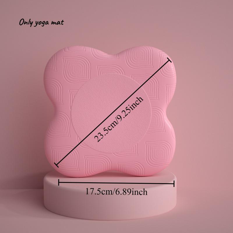 

1pcs Yoga Kneeling Mat Thickened Anti Slip Fitness Tablet Support Pad Portable Knee Protector Hand and Elbow Joint Mat 40*80cm