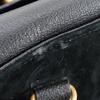 Gucci Bang Boot Tote Bag Old Gucci Black Suede Women Used