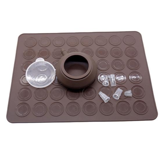48 Löcher Matte Dekorieren Macaron Antihaft Silikon Backtopf Küchenform Set