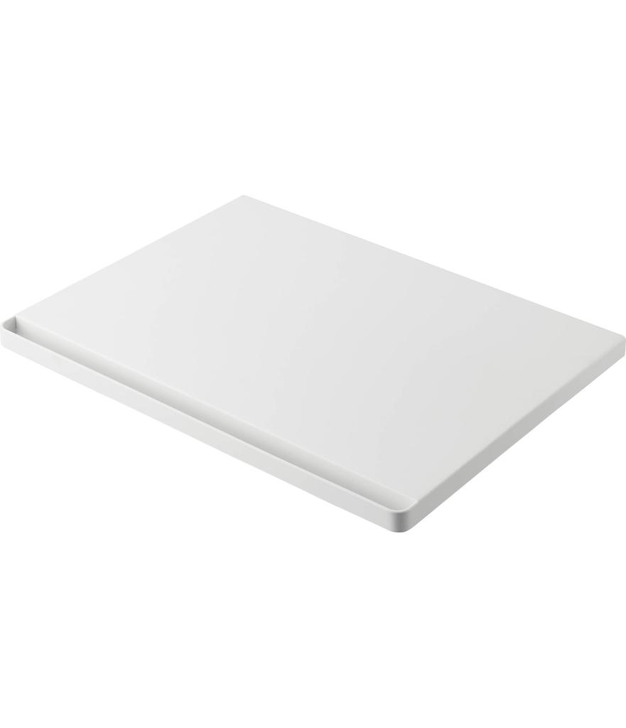 Yamazaki Printer Rack with Casters, White, Approx. W46 x D35 x H5.5cm, Tower, A4 Printer Storage, with Handle, Dolly, 2022