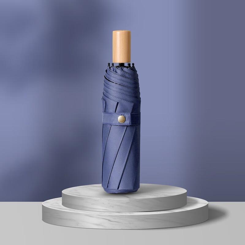 OIMG Французский Ретро Трехскладной Зонт от Солнца и Дождя