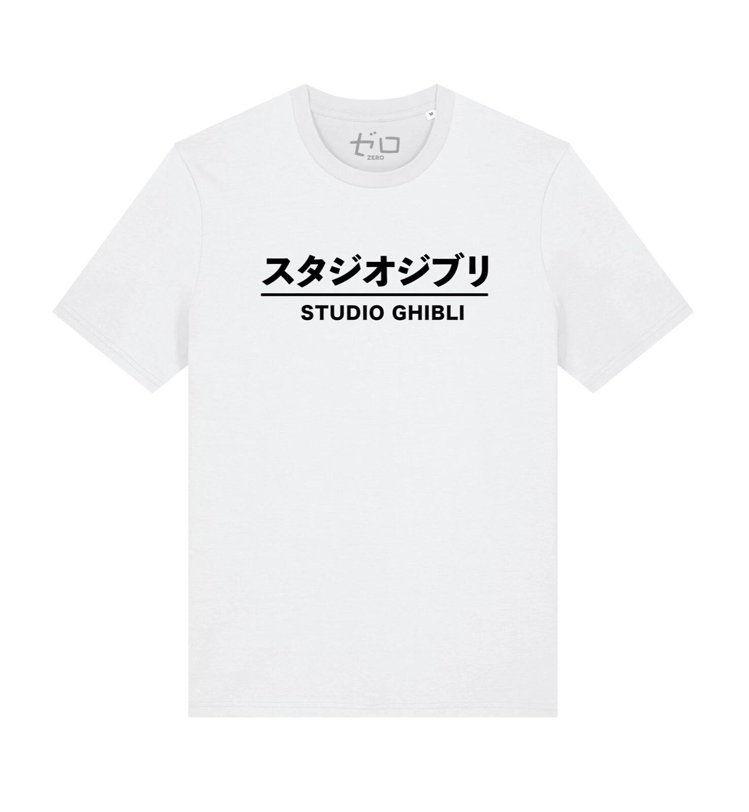 

Studio Ghibli Japanese Cartoons Anime Fans Japanese Written T-Shirt XL