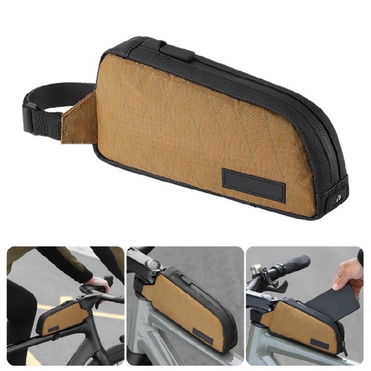 Water Proof Bicycles Top Tube Bag Front Frame Bag Bicycles Commuters Bag with Shoulder Strap Cycling Handlebars Pouches