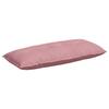 Back Cushion Pink 120 X 50 Cm Cord Fabric