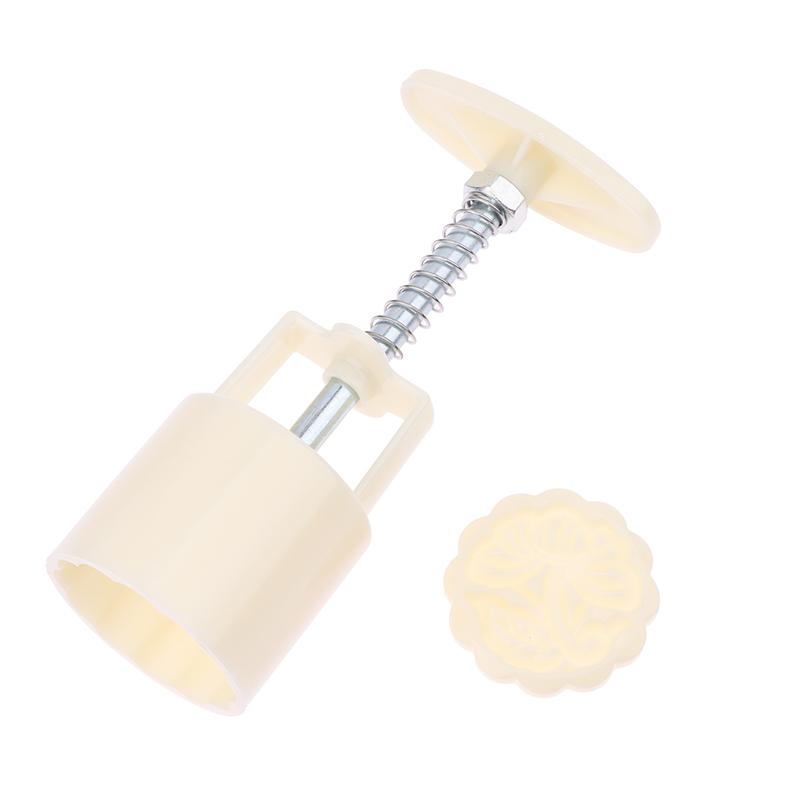 Sakura Mooncake Mold Mid-Autumn Festival Hand-Pressure Flower Moon Cake Mould Diy Hand Mooncake Pressure Fondant Decoration Tool