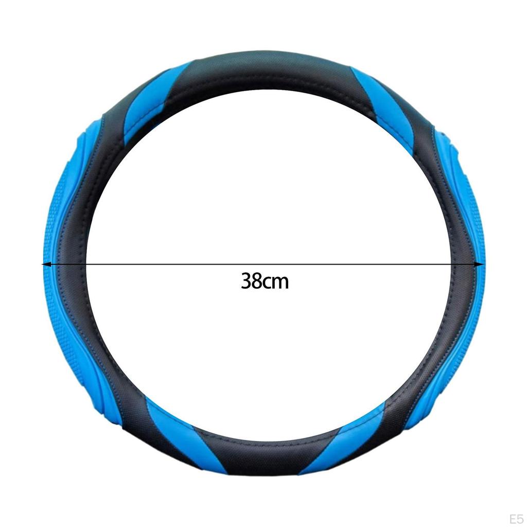 Auto Car Steering Wheel Cover Interior Accessories Universal Easily Install for Spring Summer Autumn