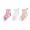 Lawadka 3pairs/lot Summer Newborn Baby Socks For Girls Boys Mesh Thin Infant Girls Boys Toddler Children Short Sock 0-5Years Old