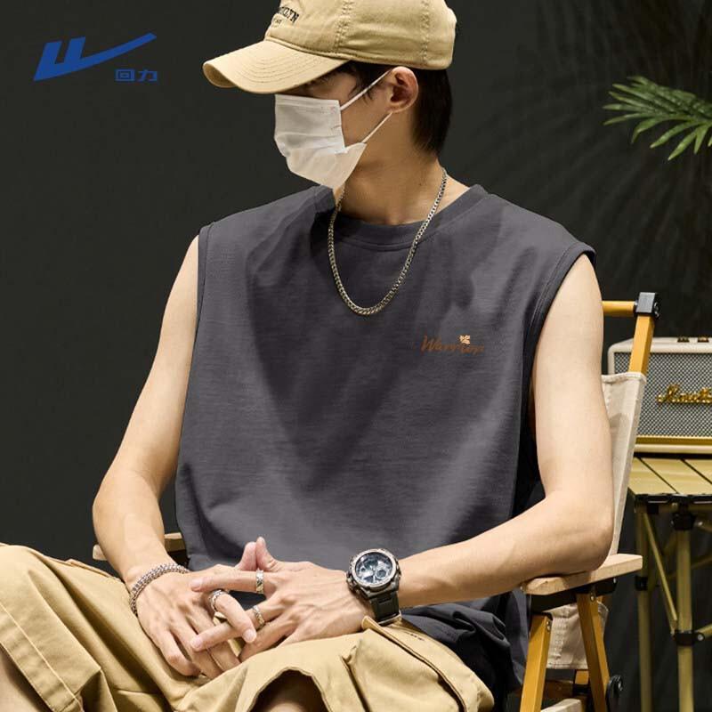 Warrior Men s Heavy Cotton Sleeveless Vest L