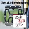 Bicycles Pedal Light Weight Aluminium Steel Bearing Bicycles Pedals Road Pedals Waterproof Bicycles Parts