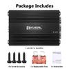 6800W 12V 4 Channel Car Amplifier Subwoofer Slim Class A/B Car Audio Amp Powerful Amplifiers Subwoofer Bass Speaker Amplifiers