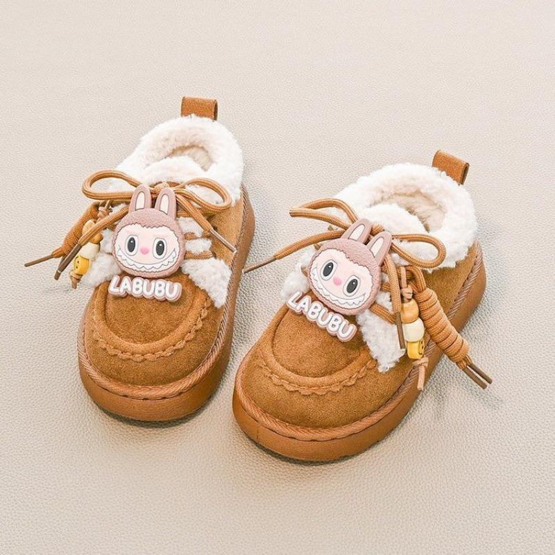 

Детская модная и теплая хлопковая обувь, зимние девичьи мягкие сноубутсы из хлопка 27