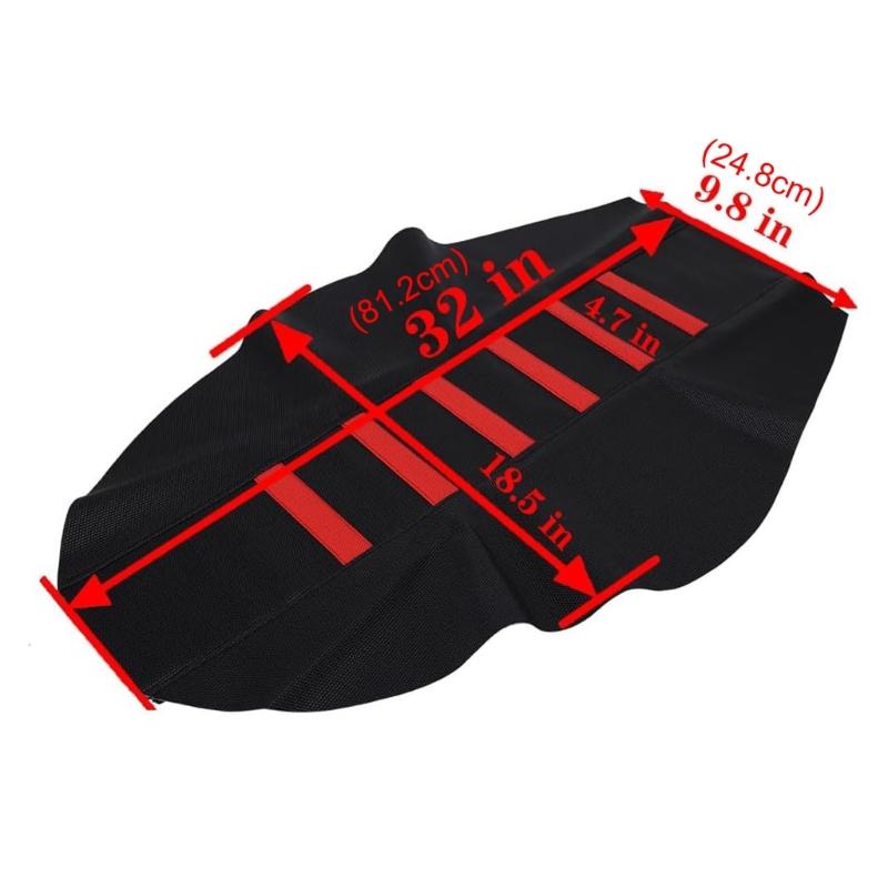 Motorcycle Seat Cover Constructed Of Premium PVC Leather Featuring Waterproof And Non Slip Properties For Better Travel Safety