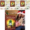 Kerst Emotionele Steun Adventskalender Met Cartoon Acryl Decoraties Om Cadeaus Te Geven