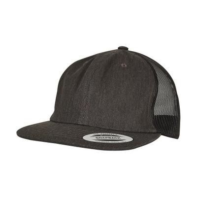 FLEXFIT Cappellino da camionista unisex per adulti in denim