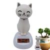 Solar Dancing Cat Cute Solar Powered Swinging Cat Dashboard Decoration Animated Swing Cat Decor Solar Dancing Cat Cute Solar Pow