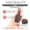 XIKER Leather Smart Key Case for Suzuki Jimny Comfortable to the Stylish and Protects Against Dirt and and Attaches to Car Remote Dustproof and