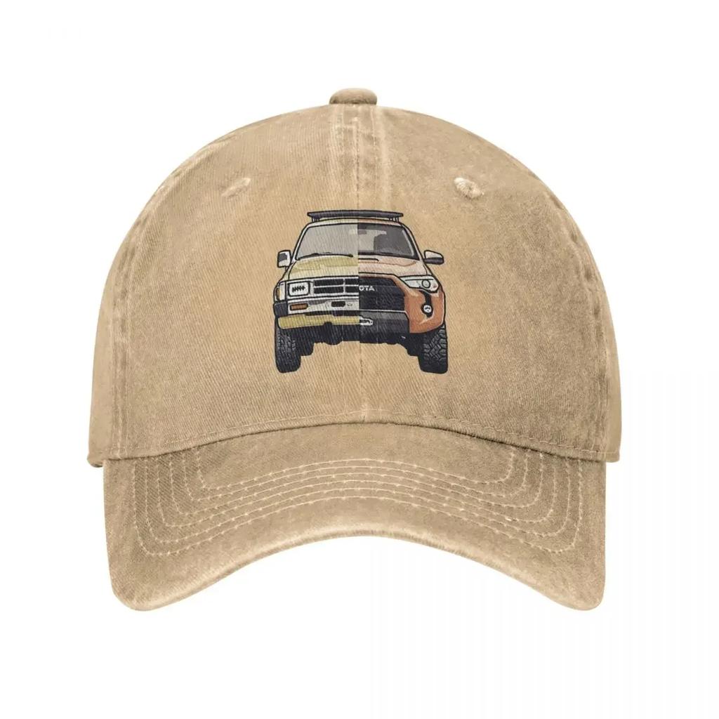 Classic Off Road 4Runner Land Cruiser Baseball Cap Unisex Style Cotton Washed Off-road Car Trucker Hat Adjustable