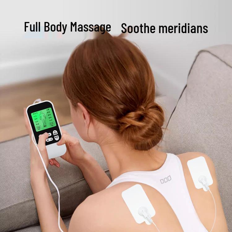Meridian Therapy Large-Screen EMS Pulse Massager