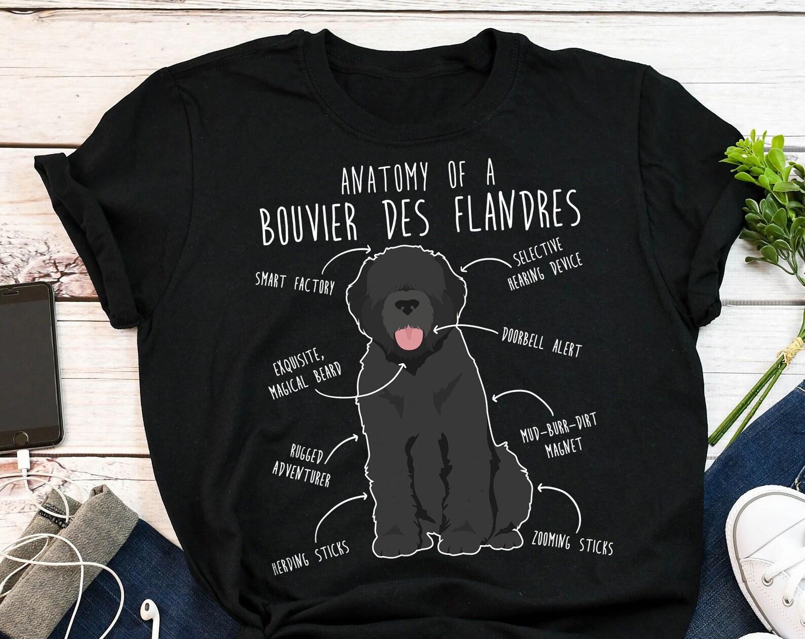 Bouvier Des Flandres Shirt, , Black Bouvier, Dog Lover Gift, Cute Dog T-shirt, Pet Lover Tshirt, Tee, Dog Mom, Dog Dad 160