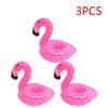 1-20 Pcs Inflatable Drink Cup Holder Tropical Flamingo Party Decoration Swimming Pool Toys PVC Floating Beverage Cup Holder Tray