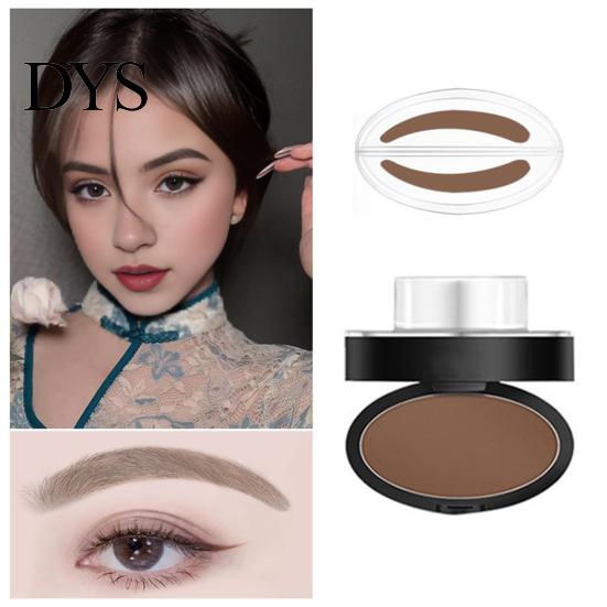 Waterproof Brow Powder Seal 1/2Pcs 6G Eyebrow Stamp Natural Long Lasting Smudge-proof Lazy Shape Women Girls Beginner Makeup Tools