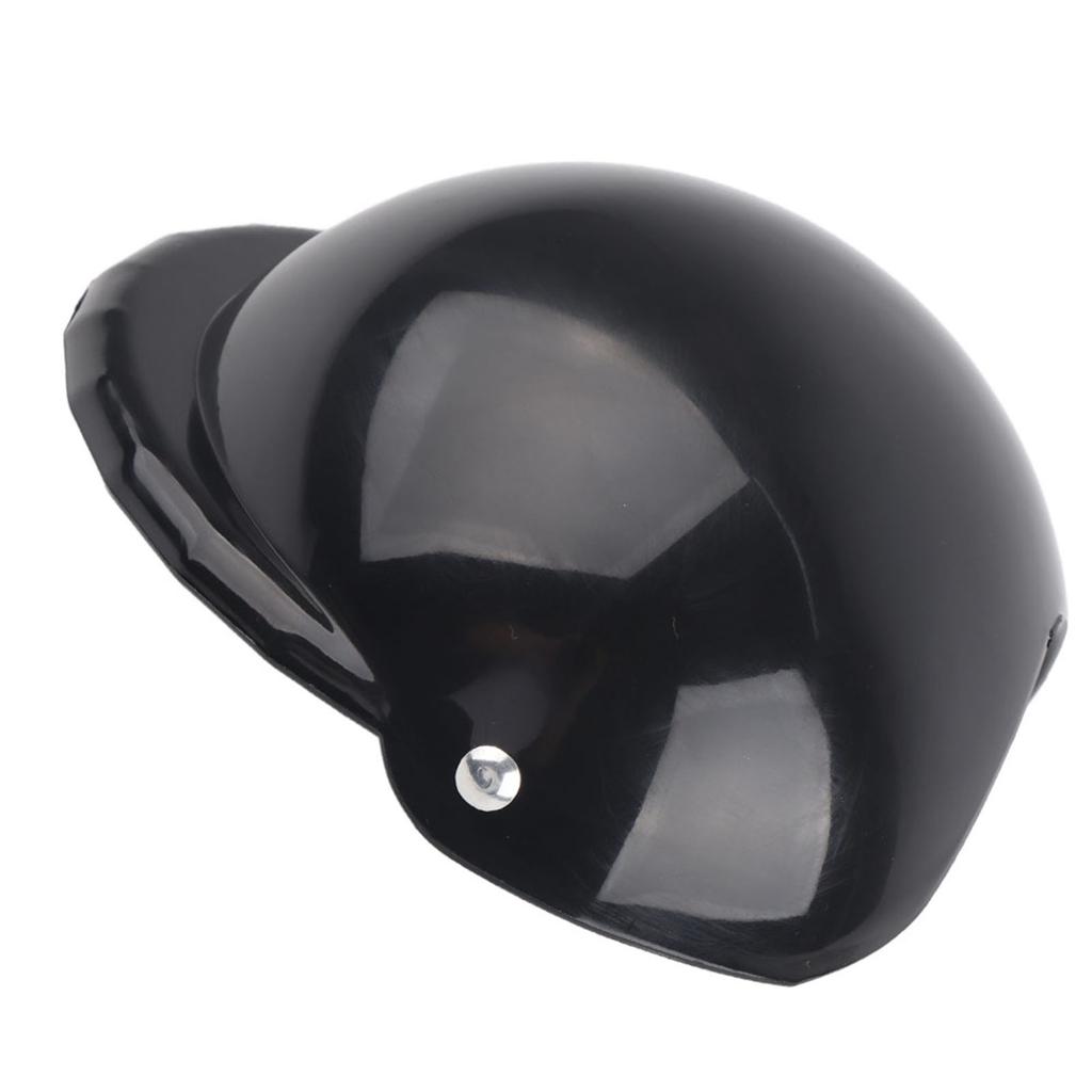 Casco da Motociclista per Cane da Compagnia Cappello da Ciclismo Copricapo Articoli da Esterno(Nero M)