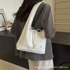 Korean Version Lace-up Bow Armpit Big Bag 2025 New Large-capacity Explosive Tote Bag Fashionable Commuter Shoulder Bag