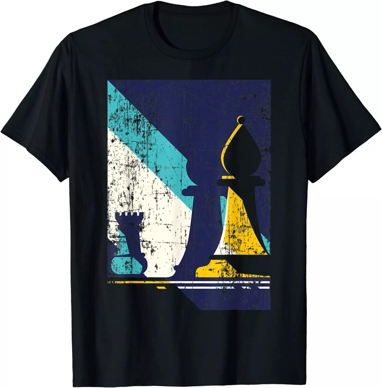 2025/NEW LIMITED Retro Chess Shirt, Chess Player, Chess Great Gift Idea T-Shirt S разноцветный