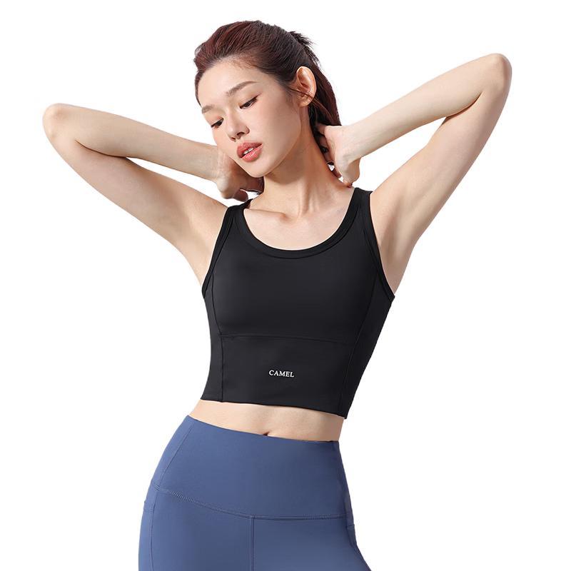 CAMEL Women s Integrated Cup Sports Bra Vest L