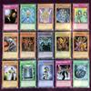 Yu-Gi-Oh Anime Style Cards Blue Eyes Dark Magician Exodia Obelisk Slifer Ra Yugioh DM Classic Proxy DIY Card Kids Gift