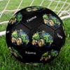 Individueller Name LKW-Thema Größe 5 Fußball, Geeignet für Indoor- und Outdoor-Spiele, ein Geschenk für jeden geeignet.