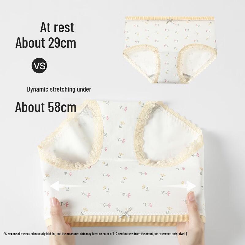 Fenteng Women's Antibacterial Cotton Briefs (4-Pack)