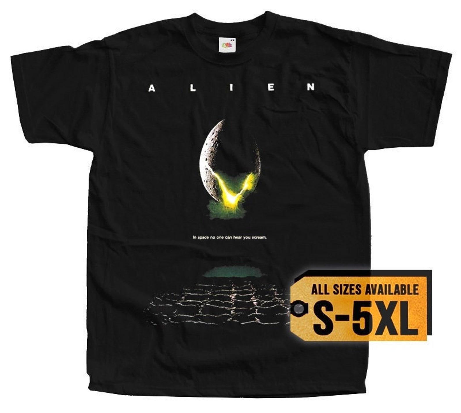 Alien V19 Poster Men T-Shirt all sizes S-5XL M