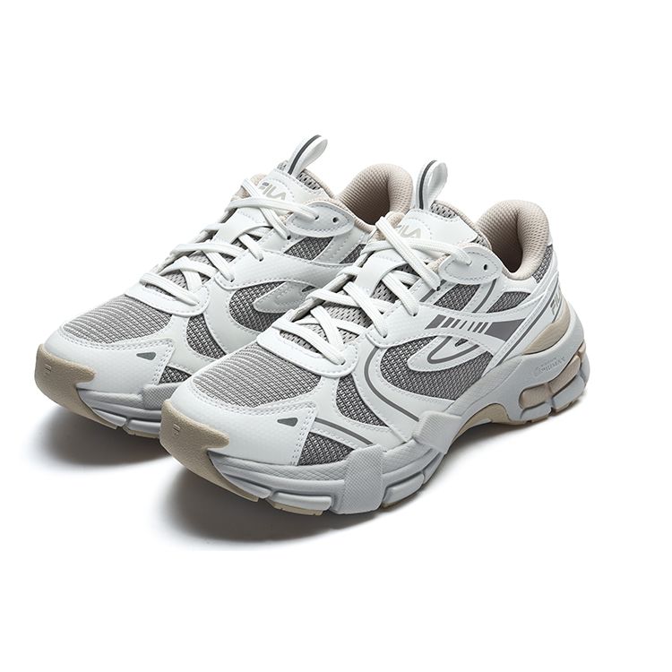 FILA Decoder Comfortable Low-Top Lifestyle Sneakers Women sneakers Gray White F12W312111FAB
